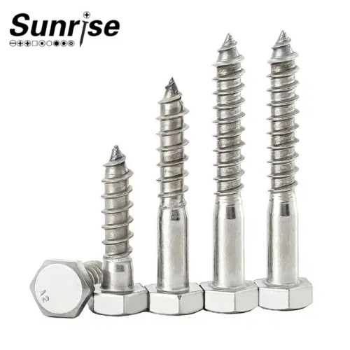 DIN571 Sgriw Pren Hex / Sgriw Coets / Sgriw Hex Lag