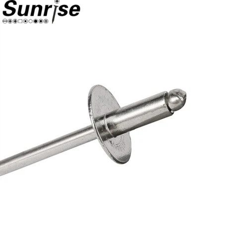 Large Cap Stainless Steel Pull Core Rivets