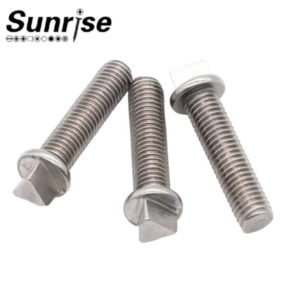 DIN22424 Pen Trionglog Bolt Diogelwch Gwrth-ladrad
