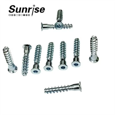 Sgriwiau Atgyweirio Syth Dodrefn Sgriwiau Pren Countersunk